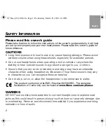 Предварительный просмотр 2 страницы Bose 40117 Owner'S Manual