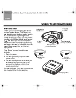 Предварительный просмотр 3 страницы Bose 40117 Owner'S Manual