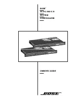 Preview for 1 page of Bose 402 C Owner'S Manual