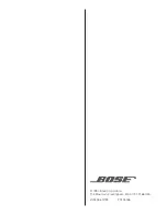 Preview for 22 page of Bose 402 C Owner'S Manual