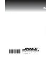 Предварительный просмотр 6 страницы Bose 41217 Owner'S Manual