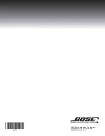 Предварительный просмотр 185 страницы Bose 43406 Operating Manual