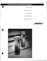 Предварительный просмотр 1 страницы Bose 501 Series V Owner'S Manual