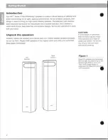 Предварительный просмотр 4 страницы Bose 501 Series V Owner'S Manual