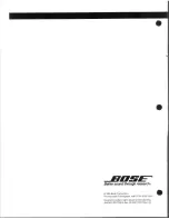 Предварительный просмотр 12 страницы Bose 501 Series V Owner'S Manual