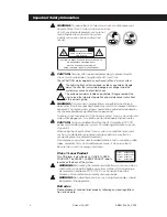 Preview for 2 page of Bose Acoustic Wave CD3000 Owner'S Manual