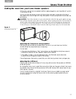 Предварительный просмотр 11 страницы Bose Acoustimass 10 Series IV Owner'S Manual