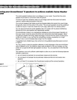 Preview for 6 page of Bose Acoustimass 6 Series II Owner'S Manual