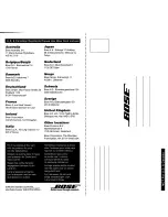 Preview for 21 page of Bose Acoustimass 6 Series II Owner'S Manual