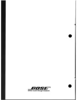 Предварительный просмотр 13 страницы Bose Acoustimass SE-5 Series II Owner'S Manual