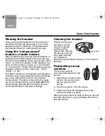 Предварительный просмотр 7 страницы Bose AM319137 Owner'S Manual