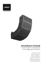 Bose ArenaMatch DeltaQ Installation Manual preview