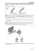 Предварительный просмотр 11 страницы Bose CINEMATE 1 SR Setup Manual