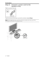 Предварительный просмотр 12 страницы Bose CINEMATE 1 SR Setup Manual