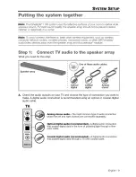 Preview for 29 page of Bose CINEMATE 1 SR Setup Manual