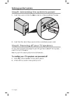 Предварительный просмотр 14 страницы Bose Cinemate 10 Owner'S Manual