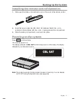 Preview for 17 page of Bose CineMate 220 Owner'S Manual