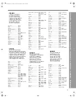 Preview for 17 page of Bose Cinemate Code List