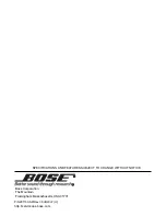 Preview for 30 page of Bose Companion 3 Series II Service Manual