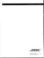 Preview for 25 page of Bose Companion Satellite Owner'S Manual