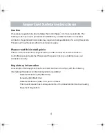 Preview for 4 page of Bose ControlSpace CC-16 Safety Instructions & Install Manual