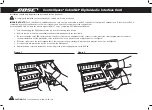 Bose ControlSpace CobraNet Quick Start Manual preview