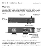 Preview for 12 page of Bose ControlSpace EP40-D Installation Manual