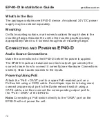 Preview for 14 page of Bose ControlSpace EP40-D Installation Manual