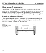 Preview for 16 page of Bose ControlSpace EP40-D Installation Manual