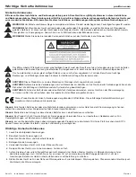 Preview for 12 page of Bose ControlSpace SP-24 Installation And Operating Manual