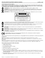 Preview for 14 page of Bose ControlSpace SP-24 Installation And Operating Manual