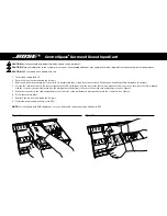 Bose ControlSpace Instructions For Use And Installation preview