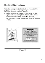 Preview for 9 page of Bose CVT-5 Owner'S Manual