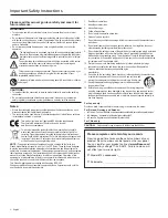 Preview for 2 page of Bose F1 Model 812 Passive Owner'S Manual