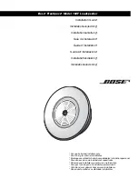 Bose FreeSpace 102F Installation Manual preview