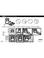 Preview for 2 page of Bose FreeSpace 360P Series II Installation Manual