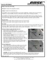 Preview for 106 page of Bose FreeSpace E4 Series II Service Manual