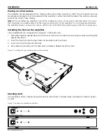 Предварительный просмотр 24 страницы Bose FreeSpace IZA 2120-HZ Installation And Operation Manual