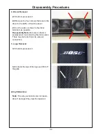 Предварительный просмотр 44 страницы Bose L1 Compact Service Manual