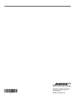 Preview for 32 page of Bose L1 Model II Owner'S Manual