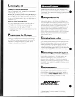 Preview for 8 page of Bose Lifestyle 11 Owner'S Manual