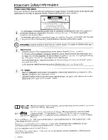 Предварительный просмотр 2 страницы Bose Lifestyle 135 Series III Setup Manual