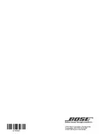 Preview for 44 page of Bose Lifestyle 18 Series II Operating Manual