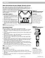 Preview for 8 page of Bose Lifestyle 20 Owner'S Manual