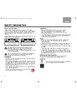 Предварительный просмотр 2 страницы Bose Lifestyle 235 Operating Manual