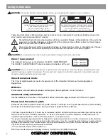 Preview for 2 page of Bose Lifestyle 28 Operating Manual