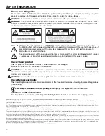 Preview for 2 page of Bose Lifestyle 35 Operating Manual