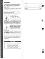 Preview for 2 page of Bose Lifestyle 5 Series II Owner'S Manual