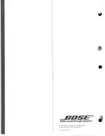 Preview for 16 page of Bose Lifestyle 5 Series II Owner'S Manual