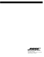 Preview for 55 page of Bose Lifestyle 50 Owner'S Manual